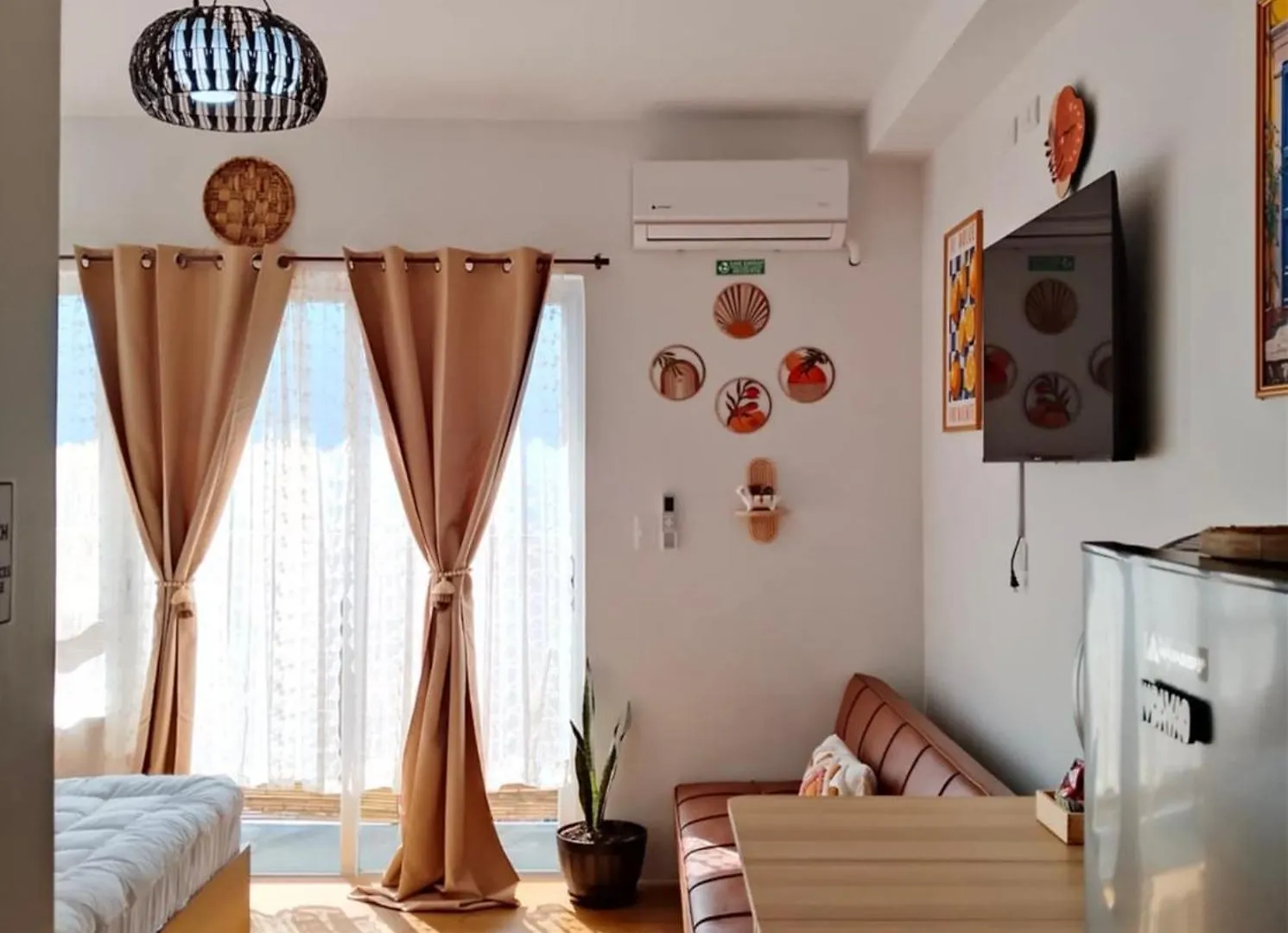 Urban Boho Oasis1 Studio With Balcony Davao City